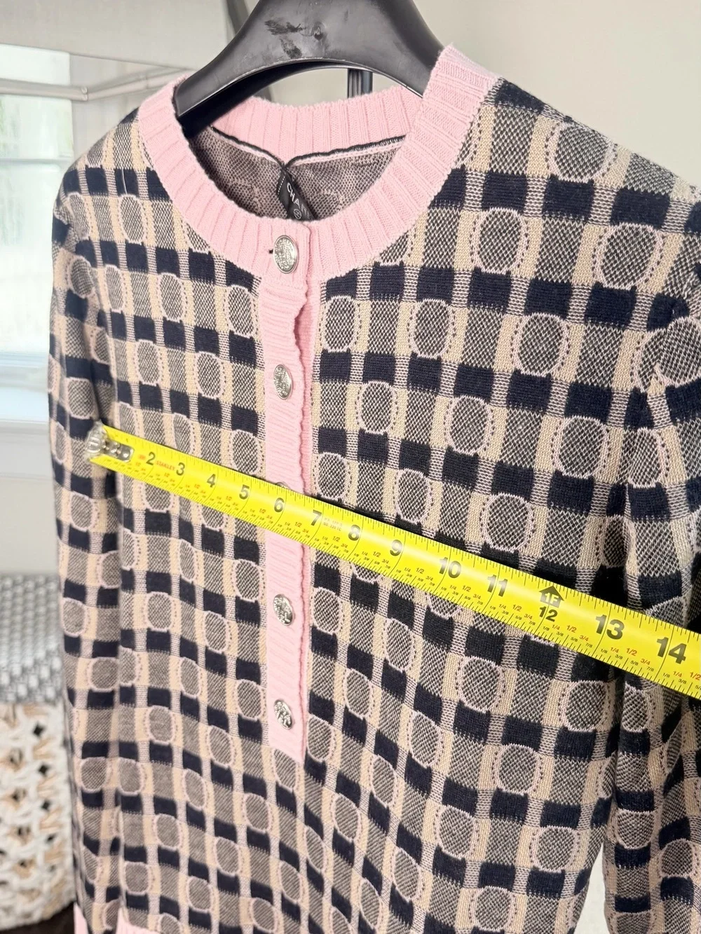 CHANEL Cashmere Shift Dress – 21B Collection (Pre-Fall 2021)